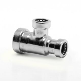 PEGLER TECTITE SPRINT TT2CP/TT270G 15mmx1/2 FEMALE CONNECTOR CHROME