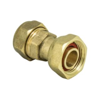 15mmx1/2 COMPRESSION Straight TAP CONNECTOR