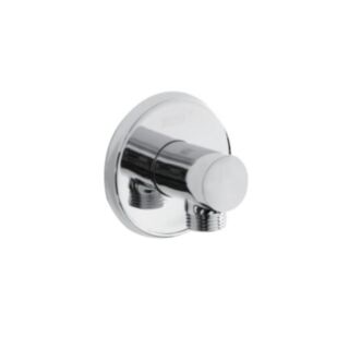 BRISTAN CONTEMPORARY ROUND SHOWER WALL OUTLET CHROME