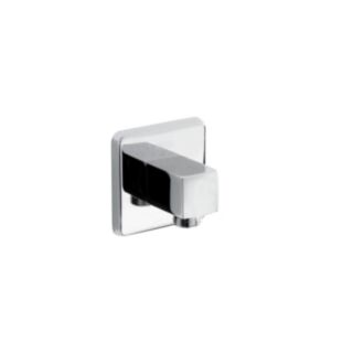 BRISTAN CONTEMPORARY SQUARE SHOWER WALL OUTLET CHROME