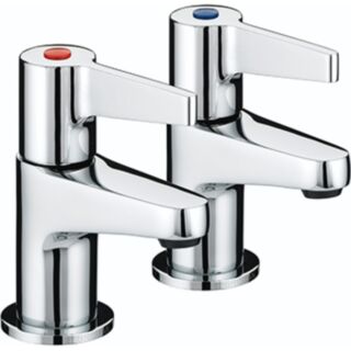 BRISTAN DESIGN UTILITY LEVER BASIN TAPS CHROME