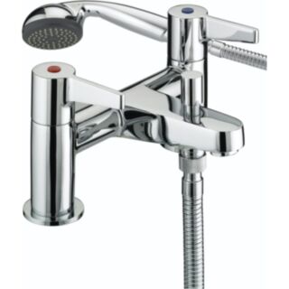 BRISTAN DESIGN UTILITY LEVER BATH SHOWER MIXER CHROME