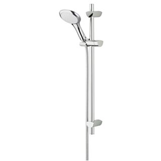 BRISTAN EVO SHOWER KIT WITH LARGE SINGLE FUNCTION HANDSET CHROME PLATED
