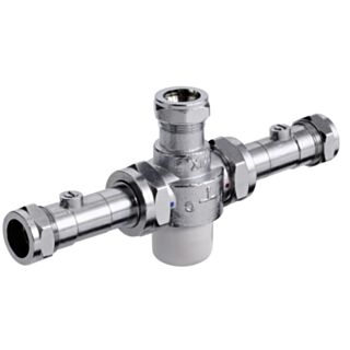 BRISTAN 22MM THERMOSTATIC MIXING VALVE WITH ISOLATION