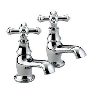 BRISTAN COLONIAL BASIN TAPS CHROME PLATED