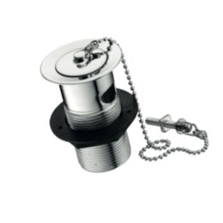 IDEAL STD 1 1/4 TRADITIONAL BASIN WASTE, PLUG AND CHAIN C/P -