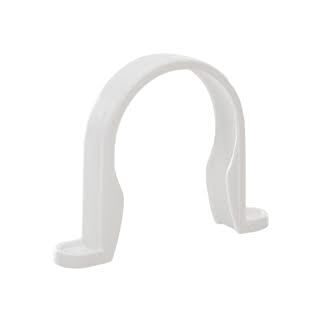 POLYPIPE 50MM SOLV-WELD ABS PIPE CLIP WHITE - WS65W