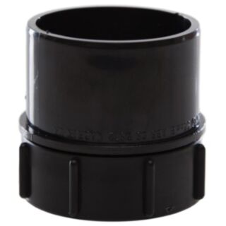 POLYPIPE 50MM SOLV-WELD ABS ACCESS PLUG BLACK - WS72B