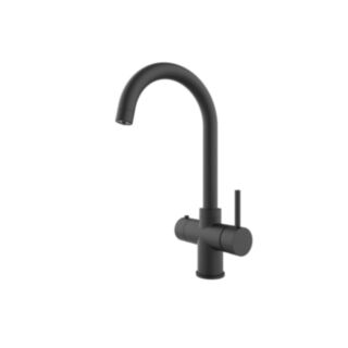 MATT BLACK SWAN NECK BOILING WATER TAP